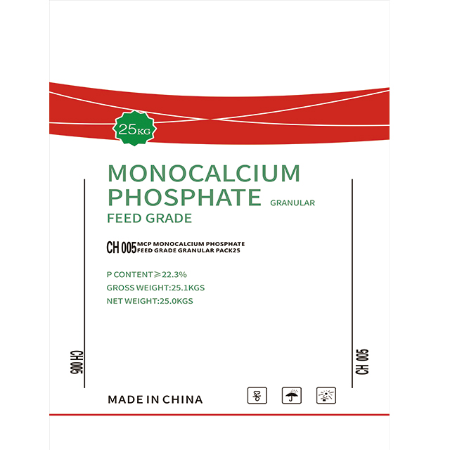 ราคาขายส่งอาหารเกรด MCP 22% Monocalcium Phosphate ในสัตว์ปีกและปศุสัตว์