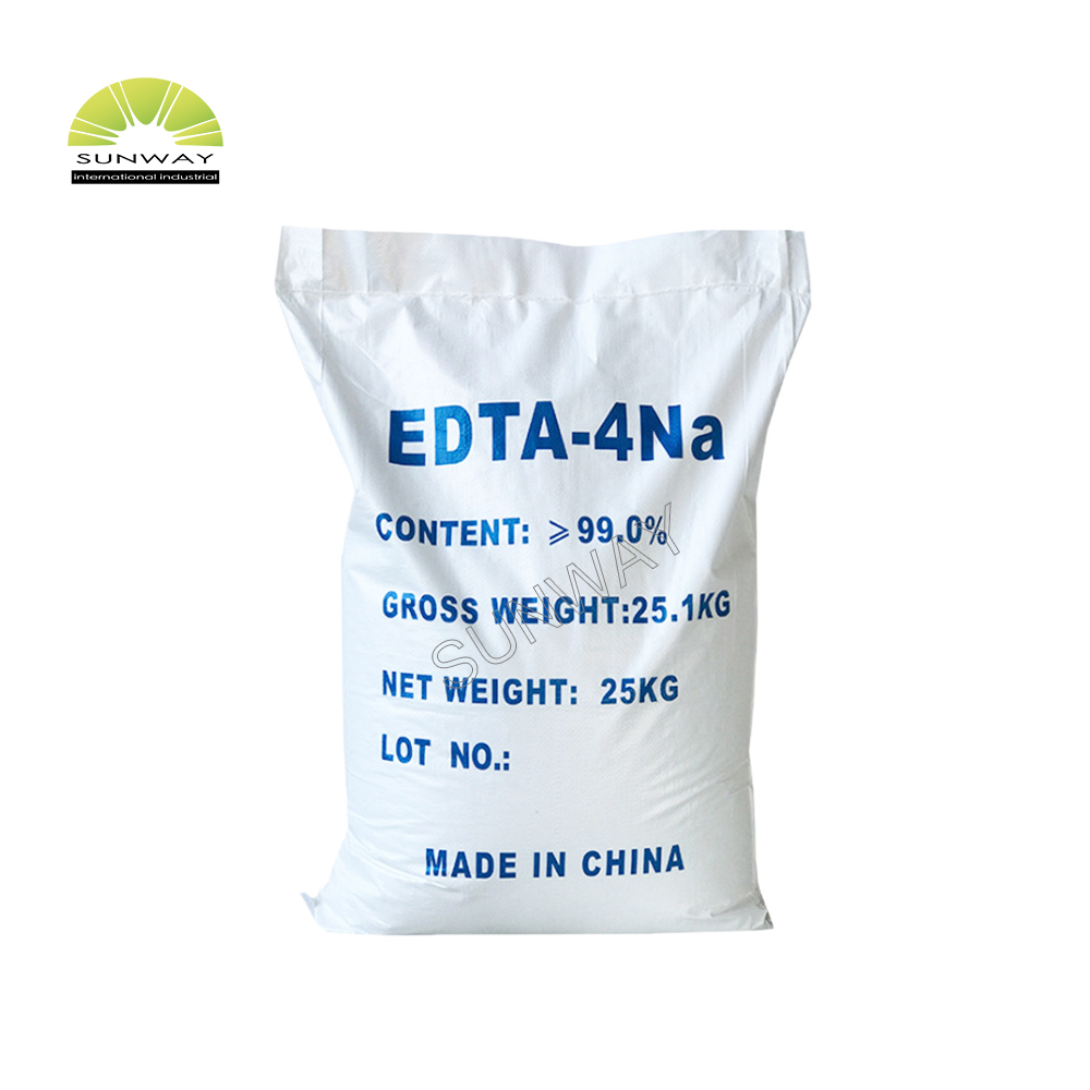 EDTA 4Na EDTA-4Na เกลืออินทรีย์โซเดียมพร้อม CAS No 13254-36-4 สำหรับเกรดเคมีอุตสาหกรรมและรายวัน