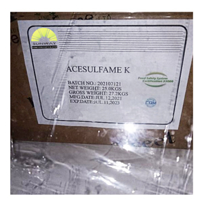 ราคาโรงงานของวัตถุเจือปนอาหารสารให้ความหวาน Acesulfame K /AK น้ำตาล/Acesulfame Potassium